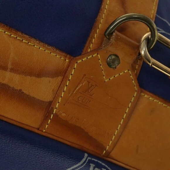 LOUIS VUITTON LV Cup Sac Marine Shoulder Bag PVC Leather Blue - Picture 7 of 15